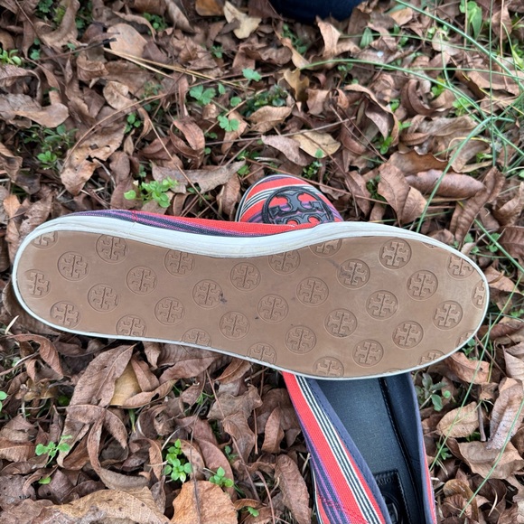 Tory Burch Multicolor Striped Flats - Picture 8 of 12